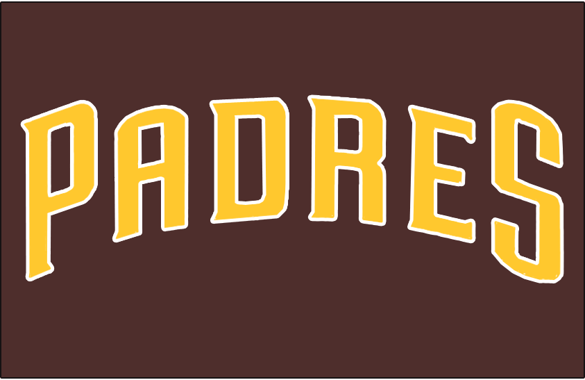 San Diego Padres 2016-2019 Jersey Logo 02 vinyl decal